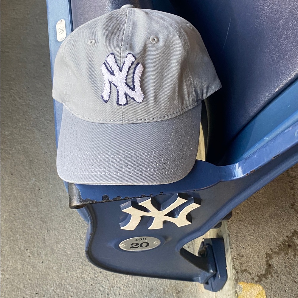 New York Yankees Cap w Embroidered Logo from cap night at Yankee Stadium 9-23-25